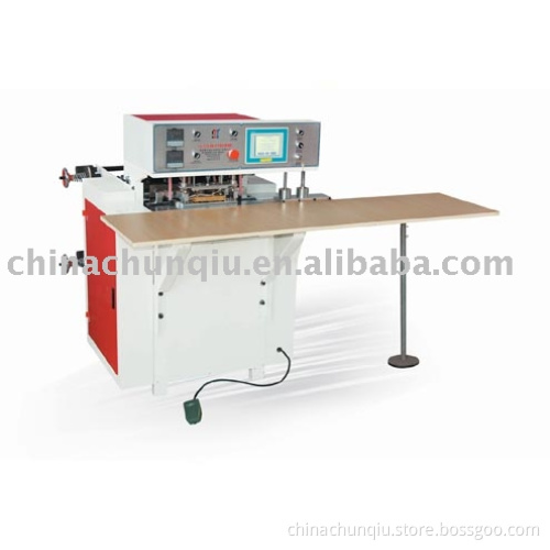 Manual soft loop bag making machine